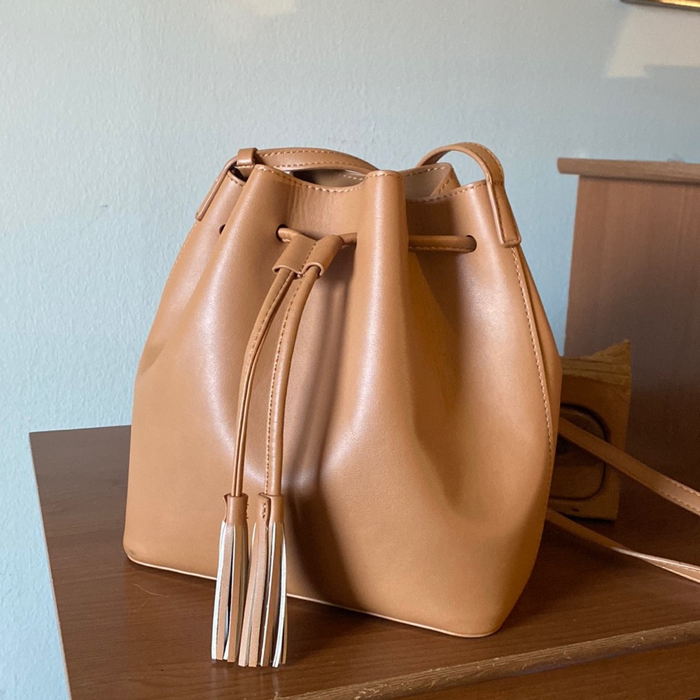 J. Crew Drawstring Crossbody Bag - Picture 2 of 9